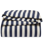 HAY Été King Size Duvet in Midnight Blue And Light Grey