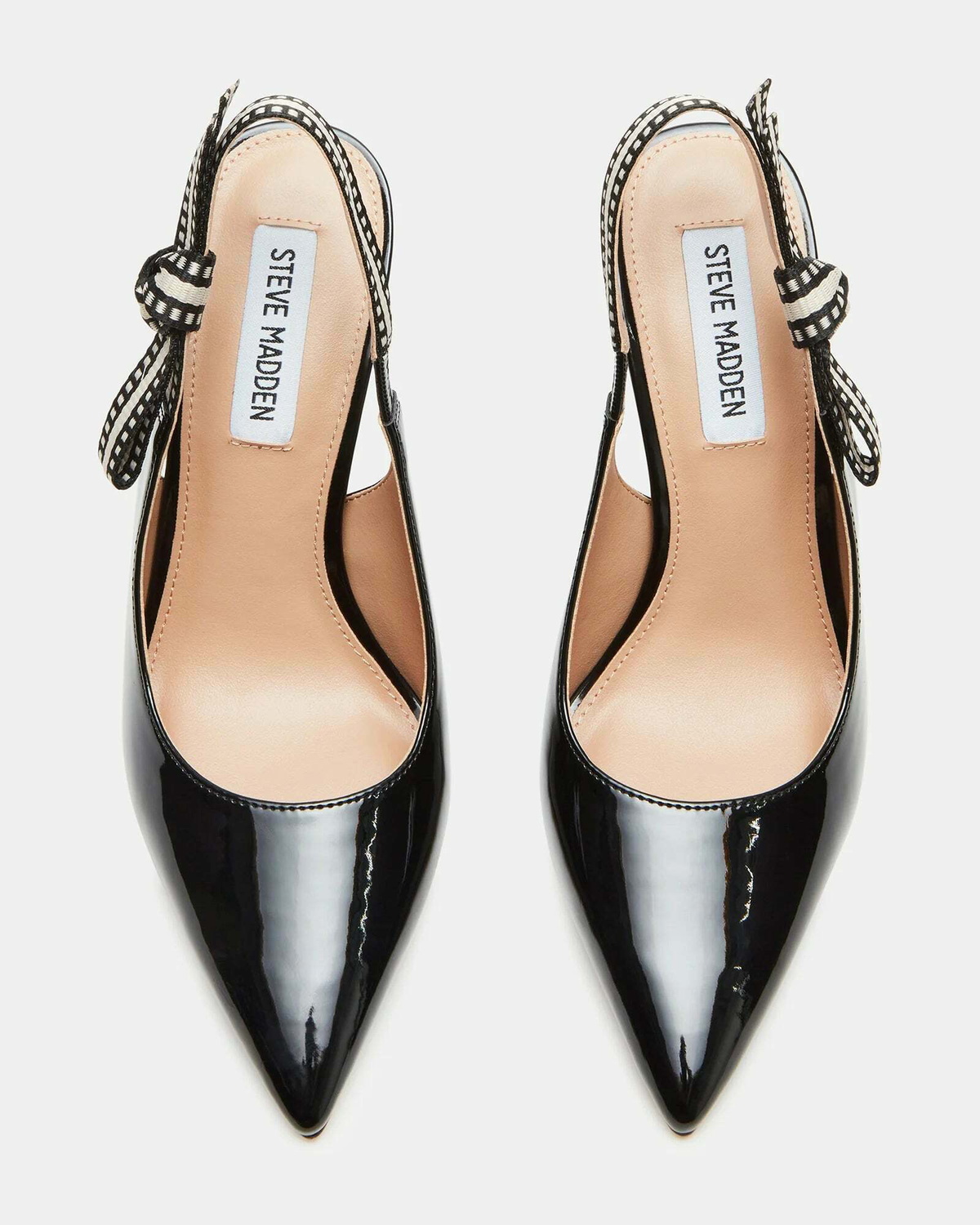 Steve Madden Bri Heels in Black Patent