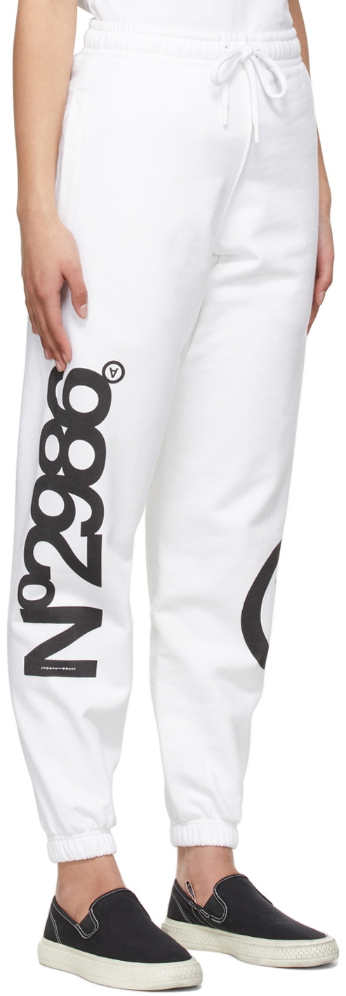 Aitor Throup’s TheDSA White Side Pack Lounge Pants