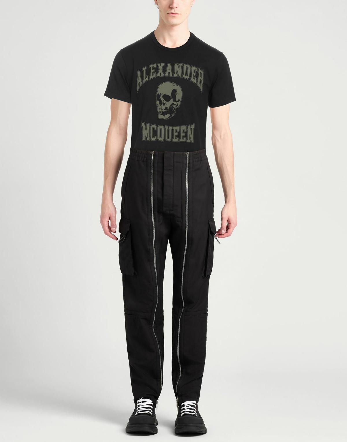 Mcqueen Mens T-shirt in Black