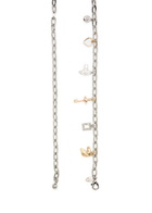 Vivienne Westwood Charm Silver-plated Chain Belt - One Size