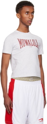 Mowalola Gray Sweat Tea T-shirt