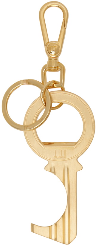 Photo: Dunhill Gold Lock Key Keychain