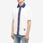 Gucci Men's Button Through Polo Shirt in Natural