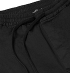 Barena - Cotton-Blend Twill Drawstring Trousers - Black