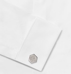 Givenchy - Logo-Detailed Gold-Tone Cufflinks - Silver