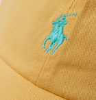 Polo Ralph Lauren - Logo-Embroidered Cotton-Twill Baseball Cap - Yellow
