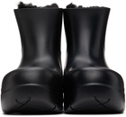 Bottega Veneta Black Cozy Puddle Chelsea Boots