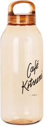 Maison Kitsuné Orange Kinto Edition 'Café Kitsune' Water Bottle, 500 mL