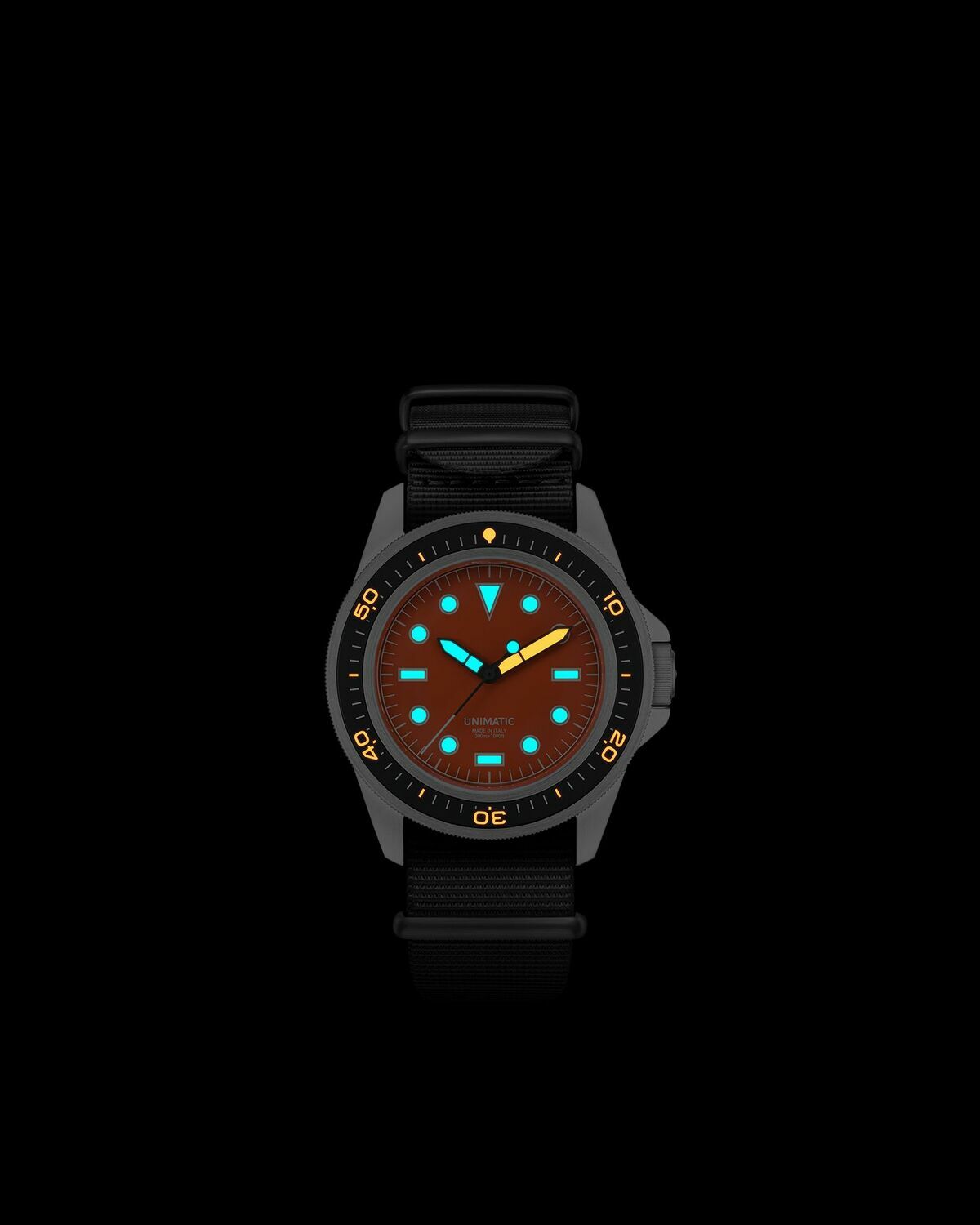 Unimatic U1-PD3-OR orange Mens Watch