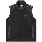 Ostrya Men's Surplus Fleece Vest in Black