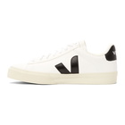 Veja White and Black Campo Sneakers