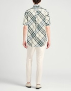 Burberry Mens Shirt Dark in Green