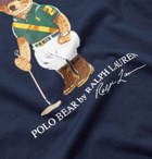 Polo Ralph Lauren - Printed Cotton-Jersey T-Shirt - Blue