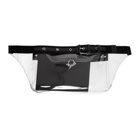 Valentino Transparent Valentino Garavani PVC VLTN Galaxy Belt Bag