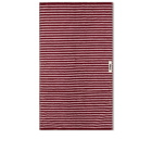 Tekla Fabrics Organic Terry Hand Towel in Red/Rose