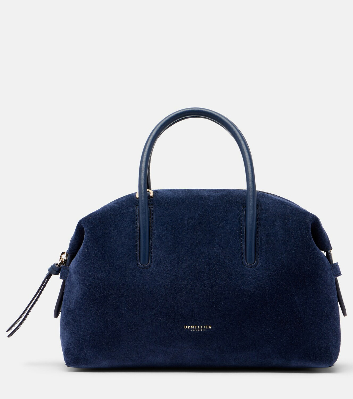 DeMellier Stockholm Small suede top-handle bag