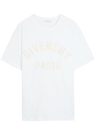 Givenchy Logo-appliquéd Cotton T-shirt White