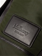 Mulberry - Leather-Trimmed Padded Recycled Nylon Backpack