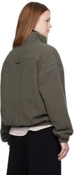 Rier Green Fleece Sweater