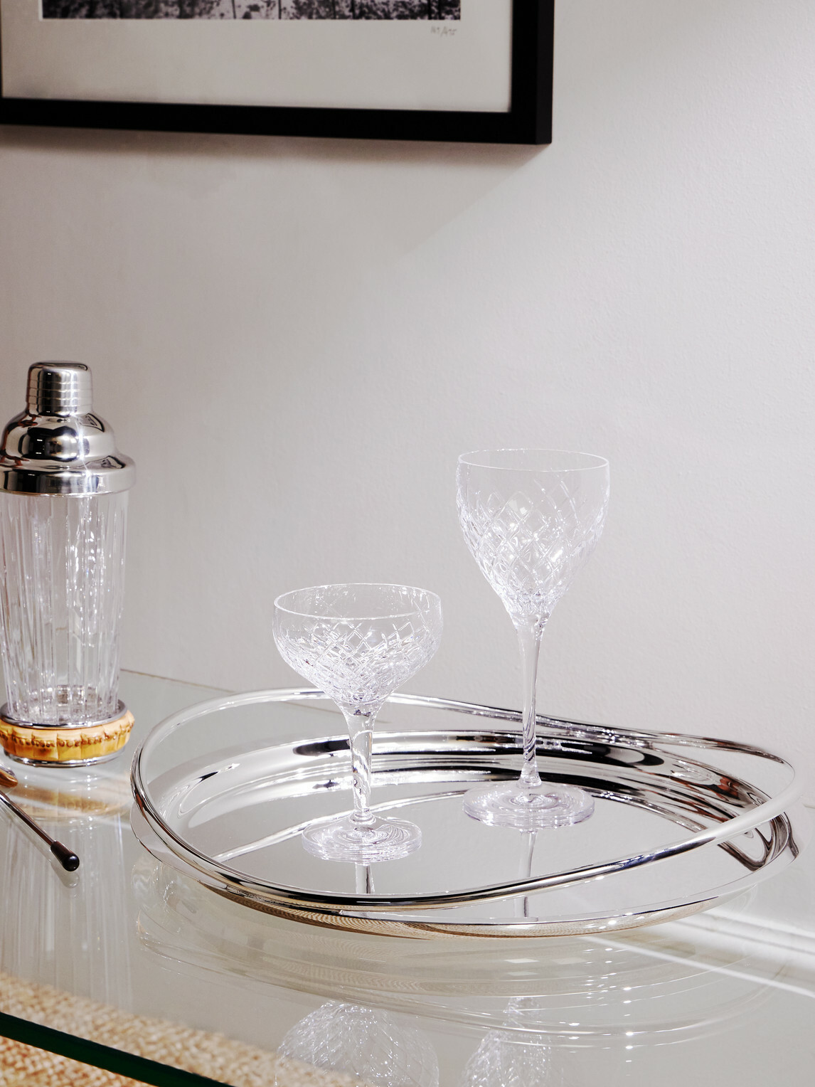 Christofle - Vertigo Silver-Plated Tray