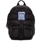 MCQ Black Puffer Backpack