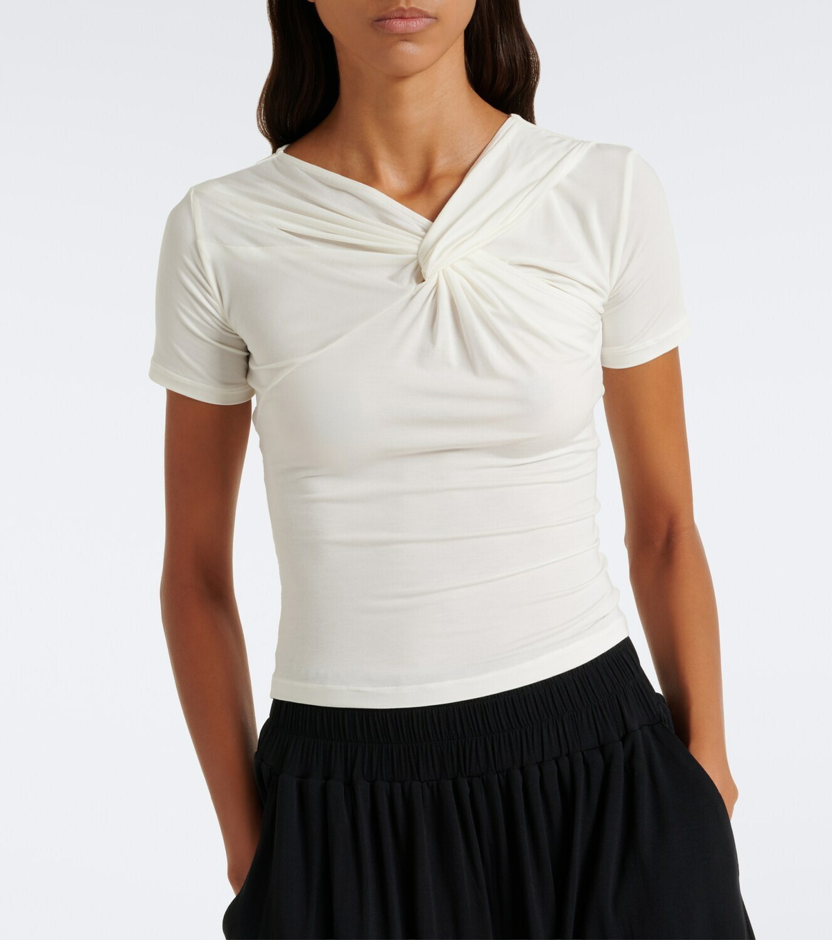 Eres Anna gathered jersey T-shirt