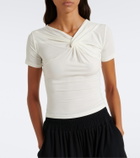 Eres Anna gathered jersey T-shirt