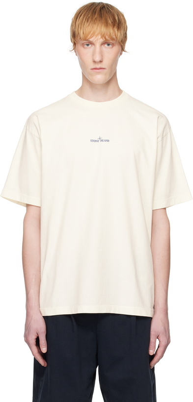 Photo: Stone Island Off-White Compass Camo T-shirt