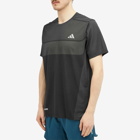 Adidas Men's Ultimate Energy T-shirt in Black/Grey Four