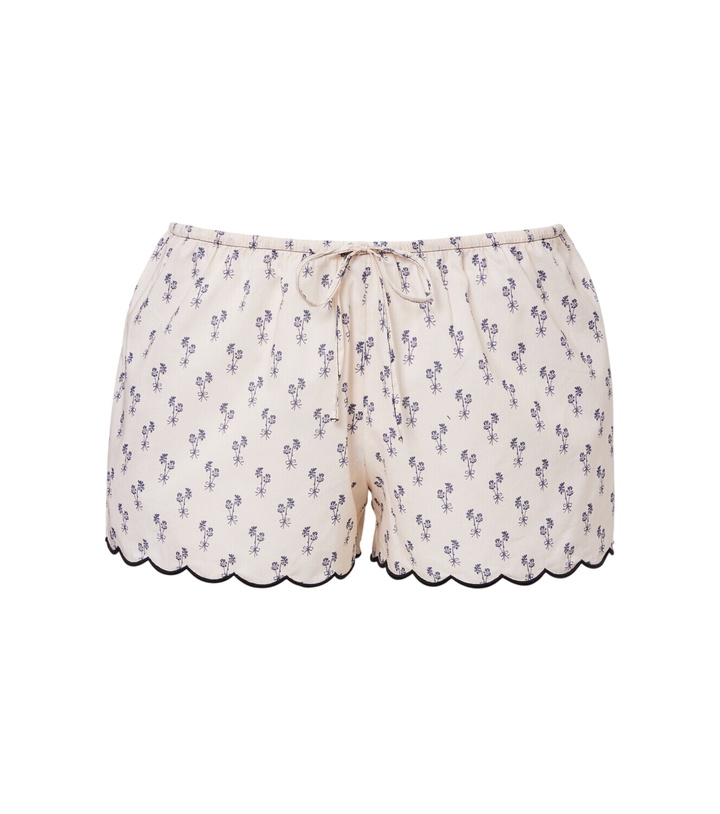 Photo: Montce Cynthia floral scalloped cotton shorts