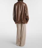 Brunello Cucinelli Monili virgin wool wide-leg pants