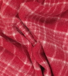 Jacquemus L'Écharpe Carro checked scarf