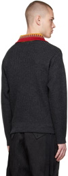 Sasquatchfabrix. Gray Collared Sweater