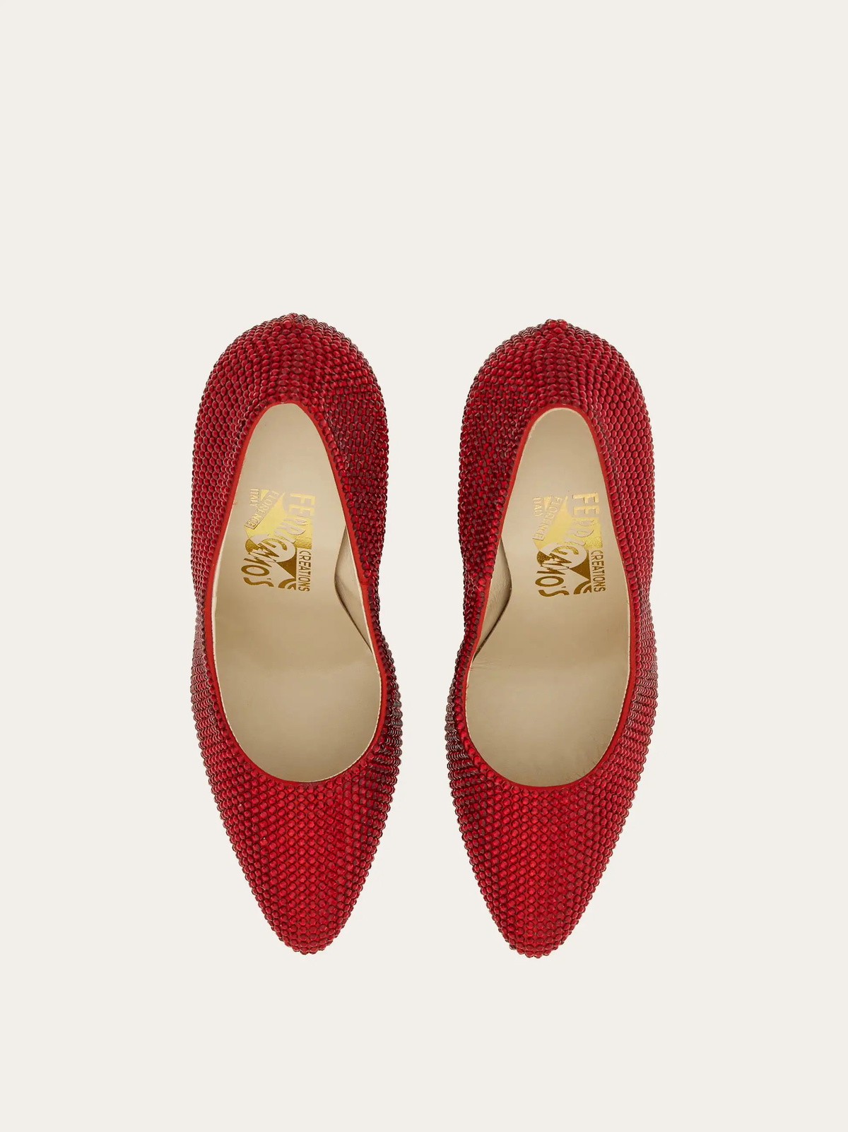 Ferragamo Womens Red (1960) in Red