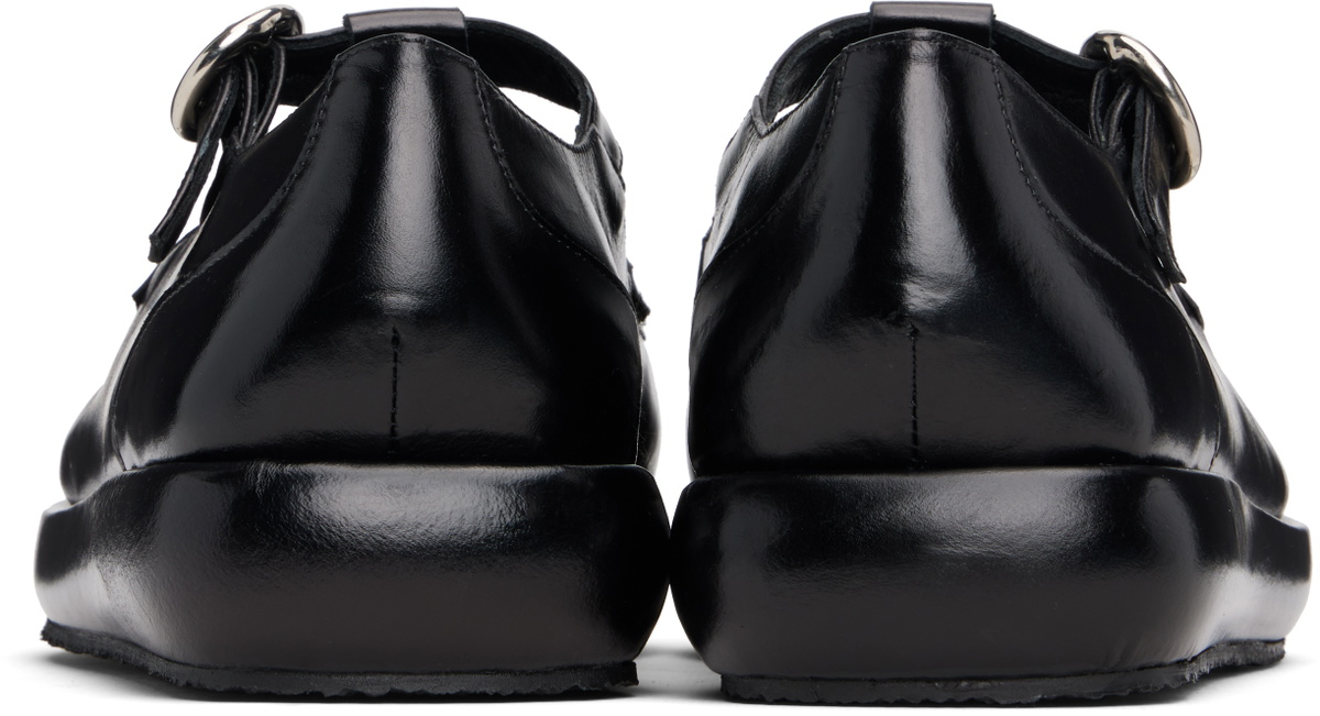 Nicole Saldaña Black Molly Loafers