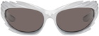 Balenciaga Silver Spike Sunglasses