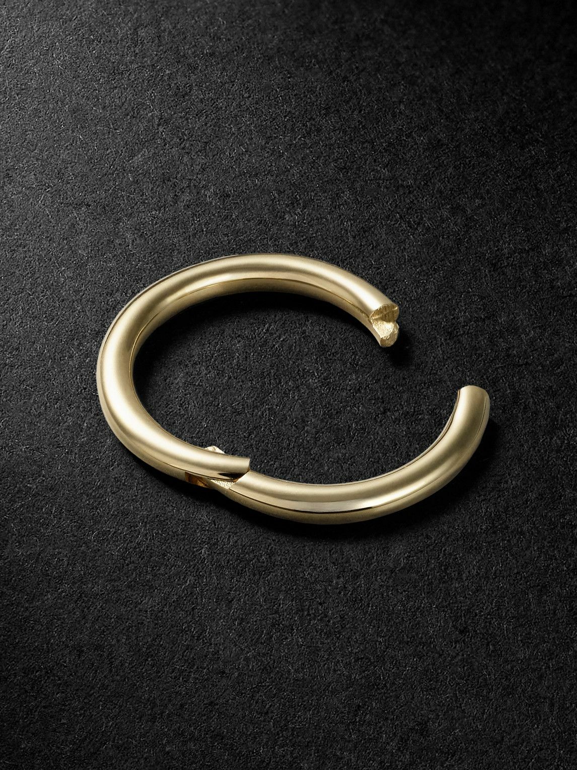 MARIA TASH - 8mm Gold Single Hoop Earring