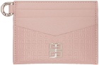 Givenchy Pink 4G Card Holder