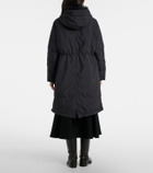 Yves Salomon Hooded shearling-trimmed down coat