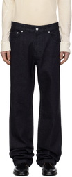 POST ARCHIVE FACTION (PAF) Navy 8.0 Right Jeans