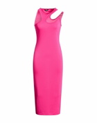 Just Cavalli Womens Midi dress Fuchsia