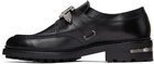 Toga Virilis Black Leather Monkstraps