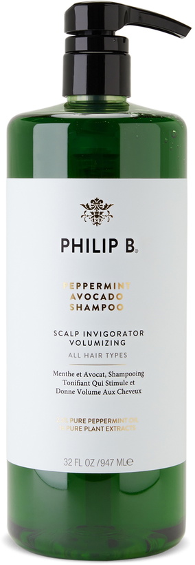 Photo: Philip B Peppermint Avocado Shampoo, 32 oz