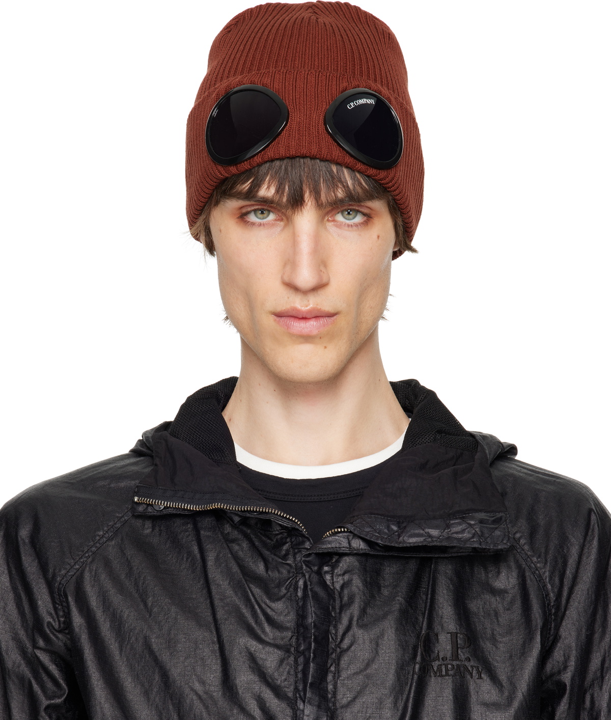 C.P. Company Off-White Goggle Beanie C.P. Company