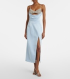 Rachel Gilbert Celestia embellished midi dress