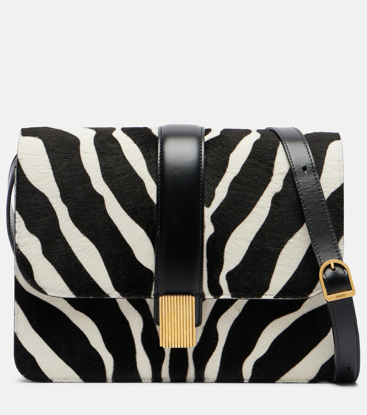 Khaite Blake calf hair crossbody bag