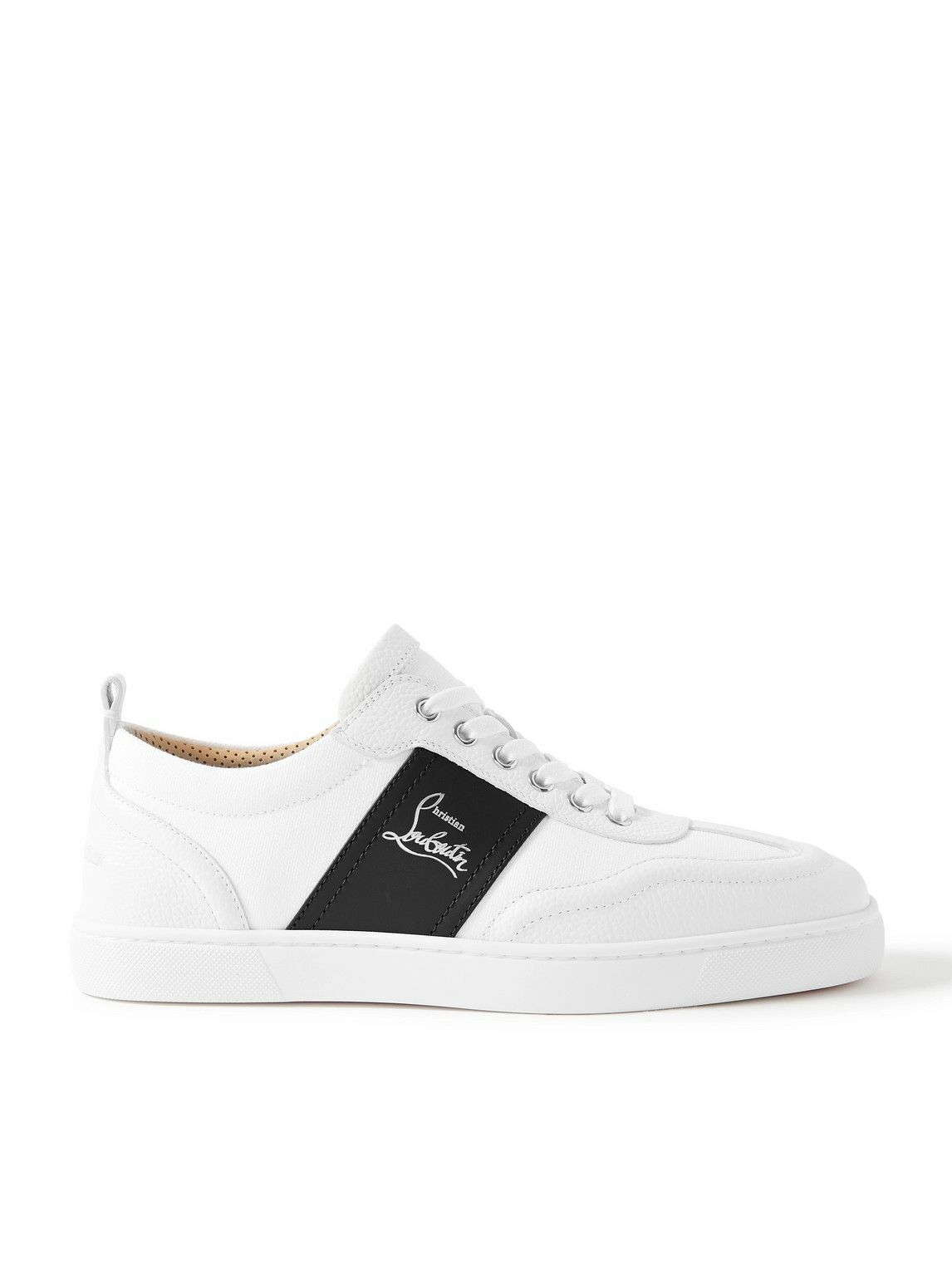 Christian Louboutin - Jimmy Rubber-Trimmed Suede Sneakers