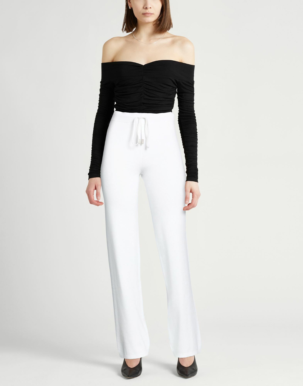 Peserico Womens Pants in White