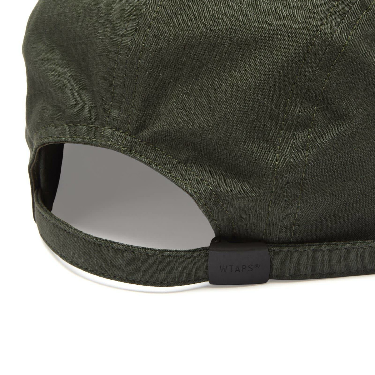 WTAPS Men's T-5 03 Ripstop 5 Panel Cap in Olive Drab WTAPS